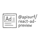 React Ad Preview Logo