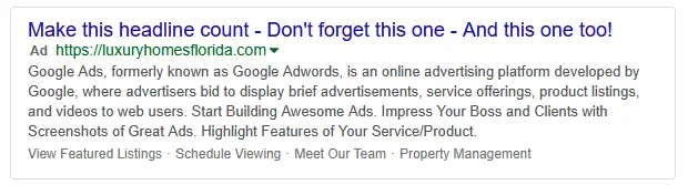 Bing Ad